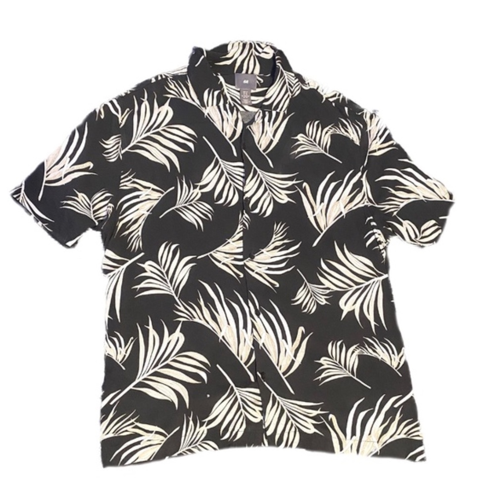 Relaxed Floral Patterned Resort Shirt
